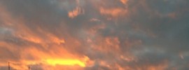 beautiful sunset kodachome